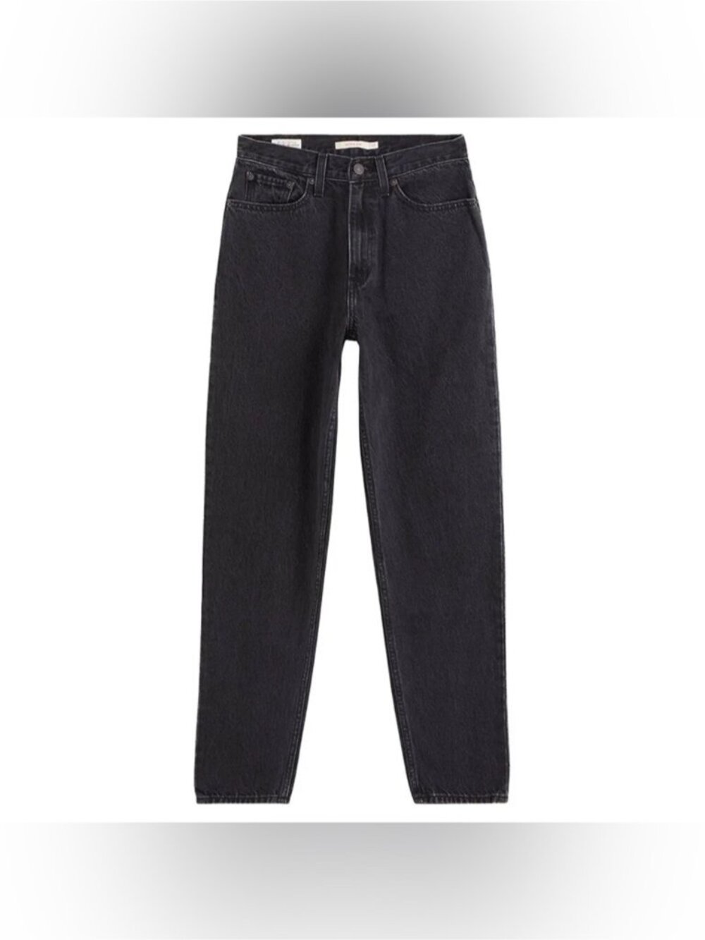 Levi’s Big E 80s Mom Jeans Black High Rise Tapered Women’s 26 - Picture 7 of 13